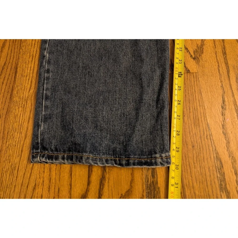 Levi's 550 Relaxed Fit Denim Dark Blue Jeans Pants Men's 42